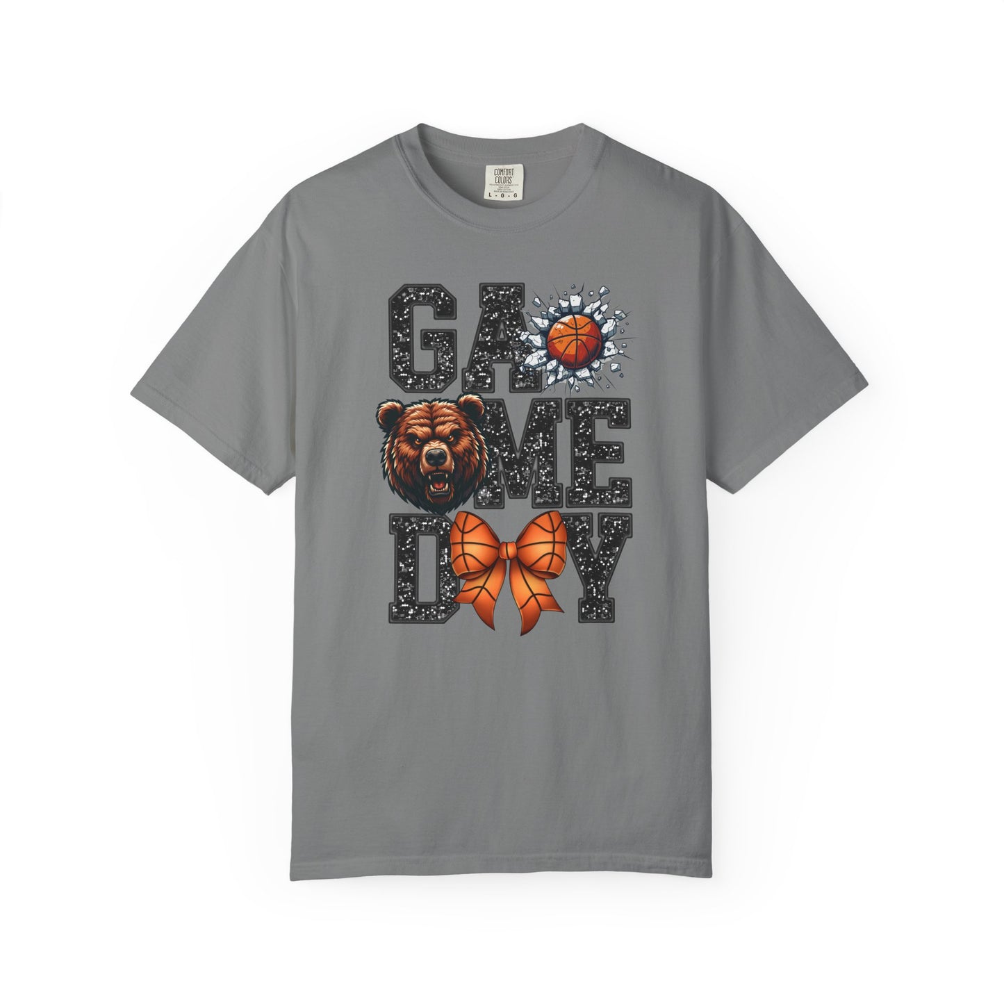 Game Day Basketball Bears Tee • Comfort Colors® 1717