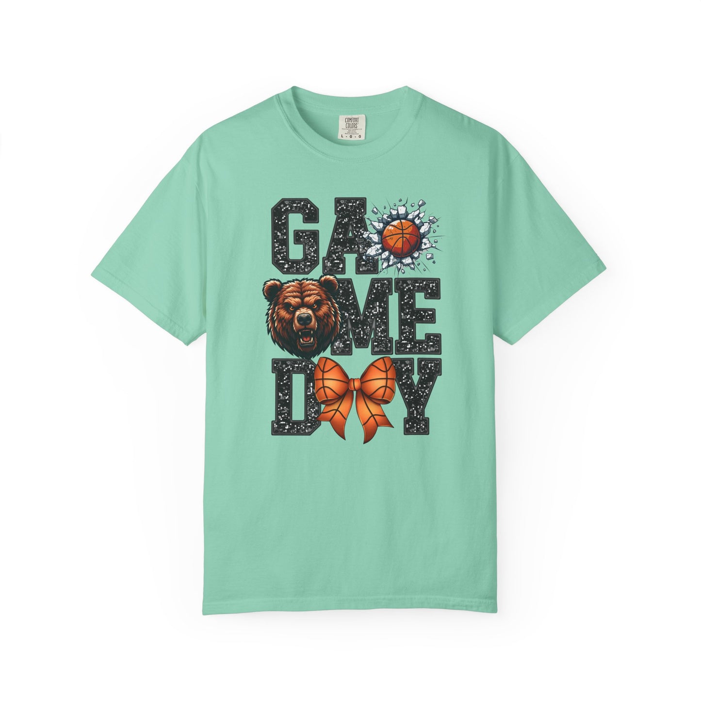 Game Day Basketball Bears Tee • Comfort Colors® 1717
