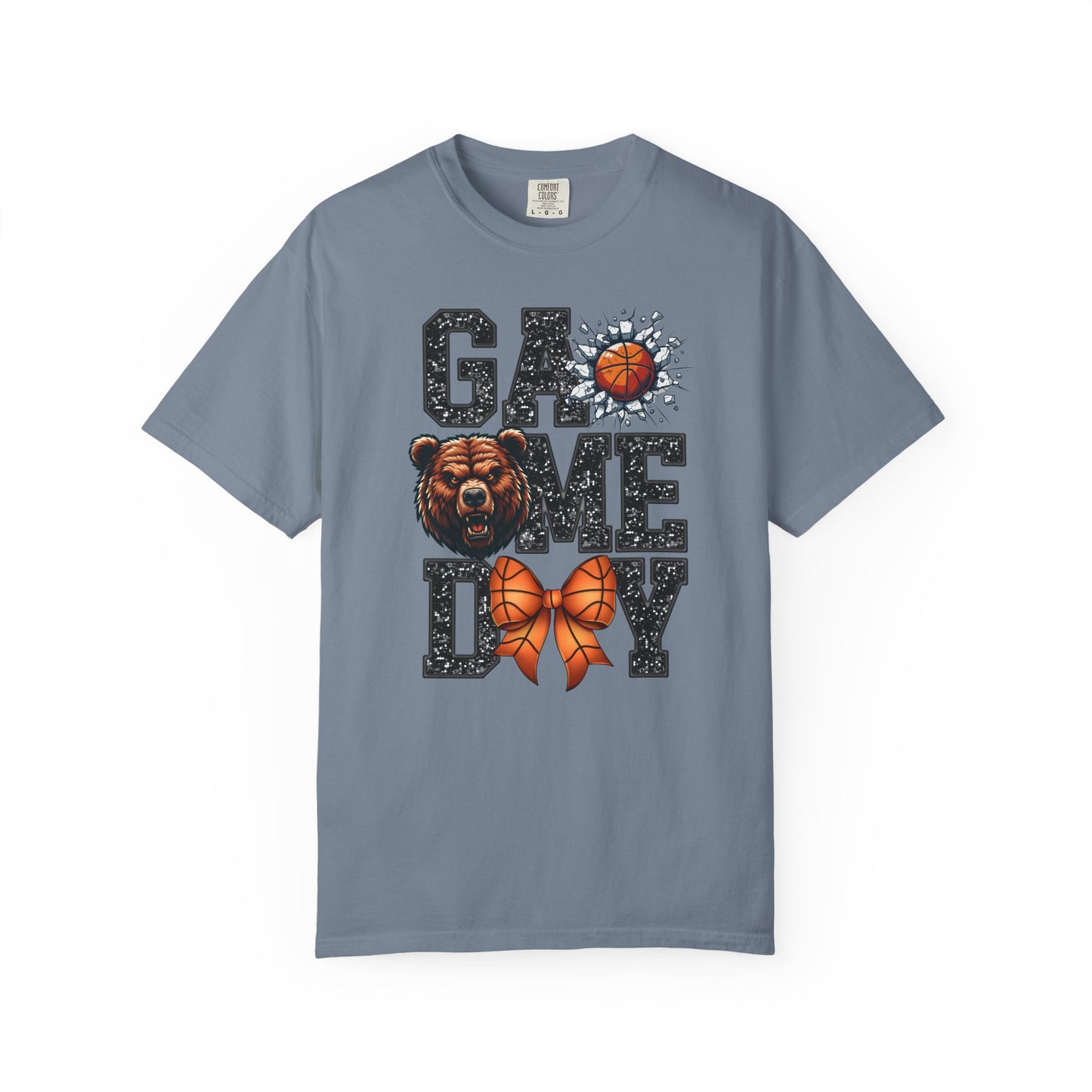 Game Day Basketball Bears Tee • Comfort Colors® 1717