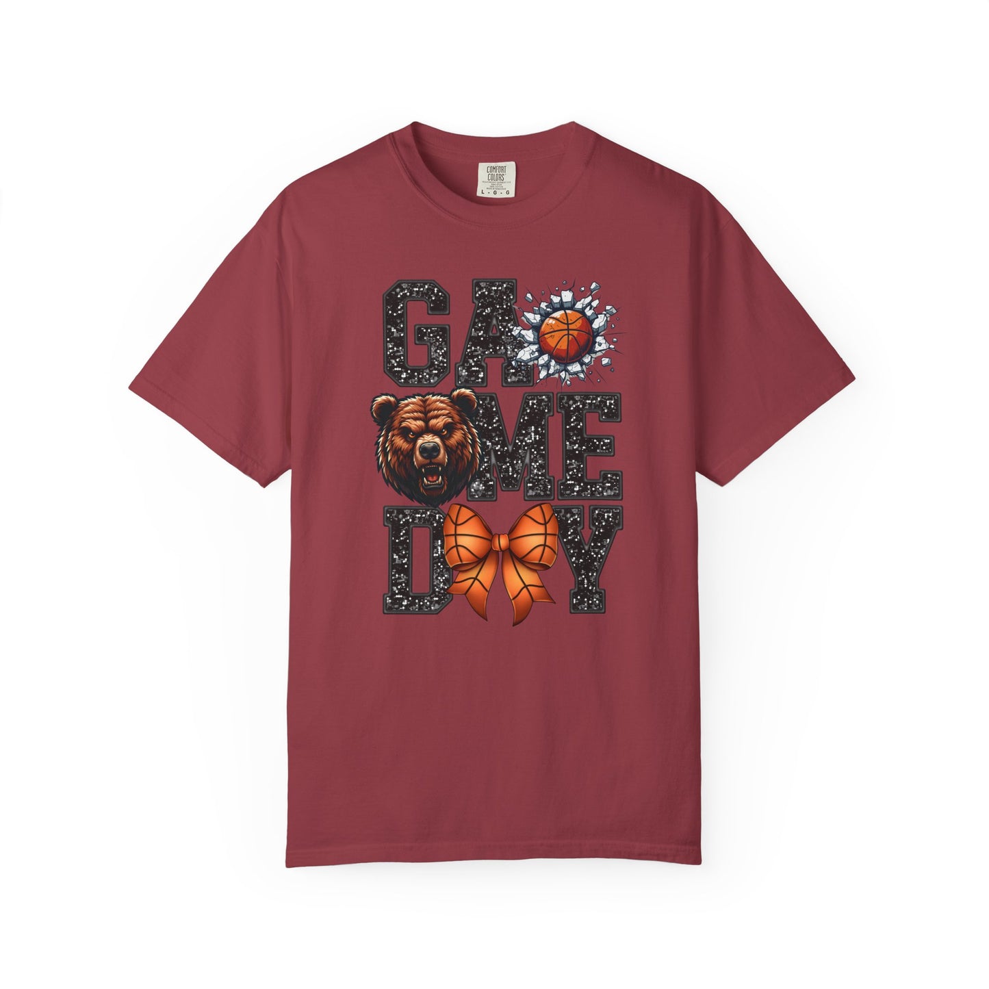 Game Day Basketball Bears Tee • Comfort Colors® 1717