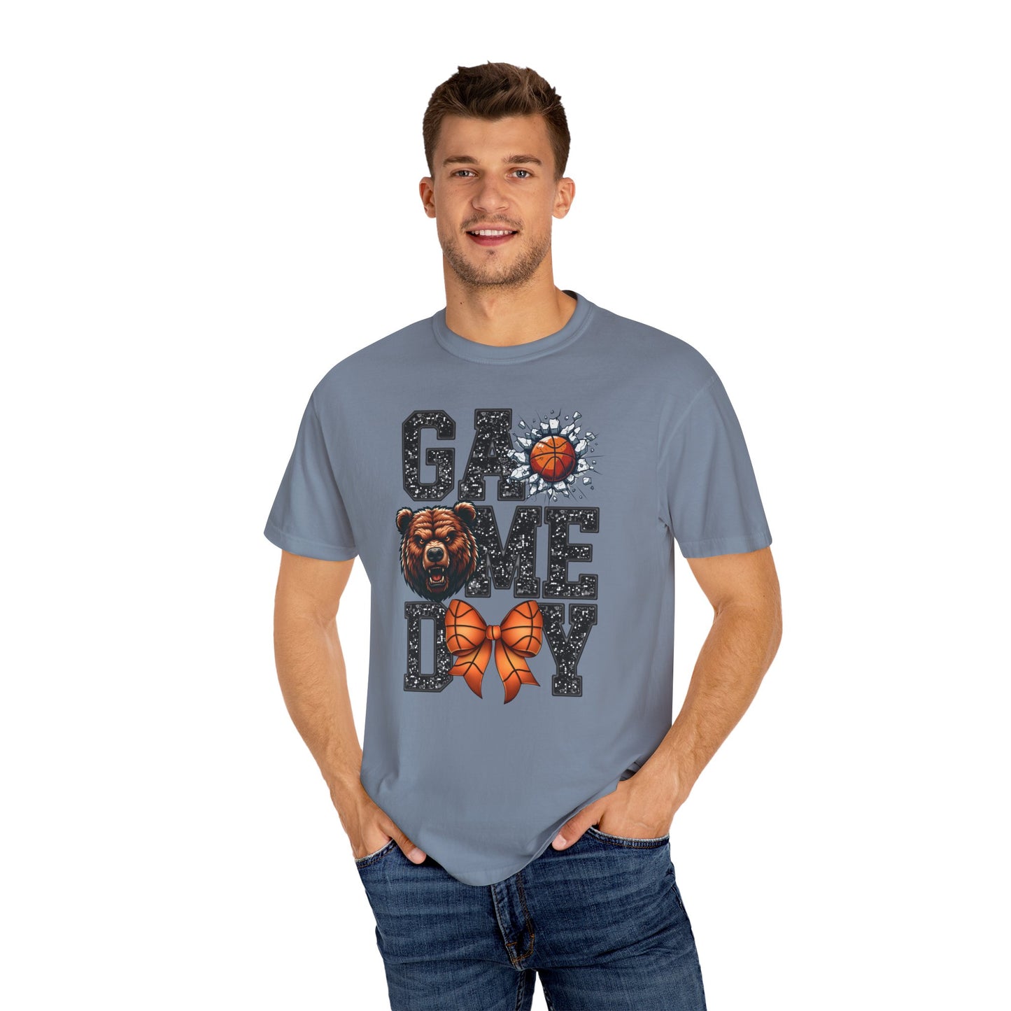 Game Day Basketball Bears Tee • Comfort Colors® 1717