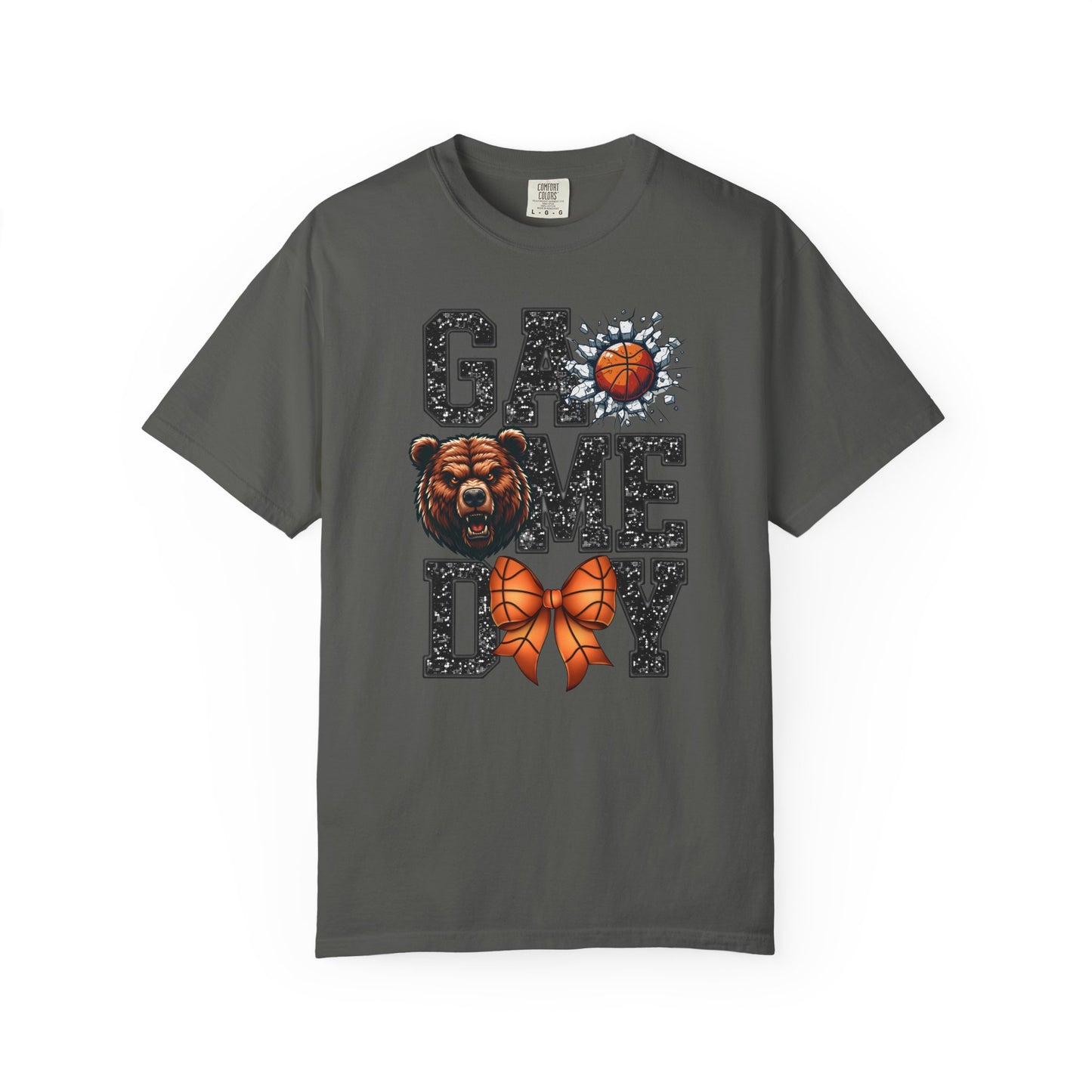 Game Day Basketball Bears Tee • Comfort Colors® 1717