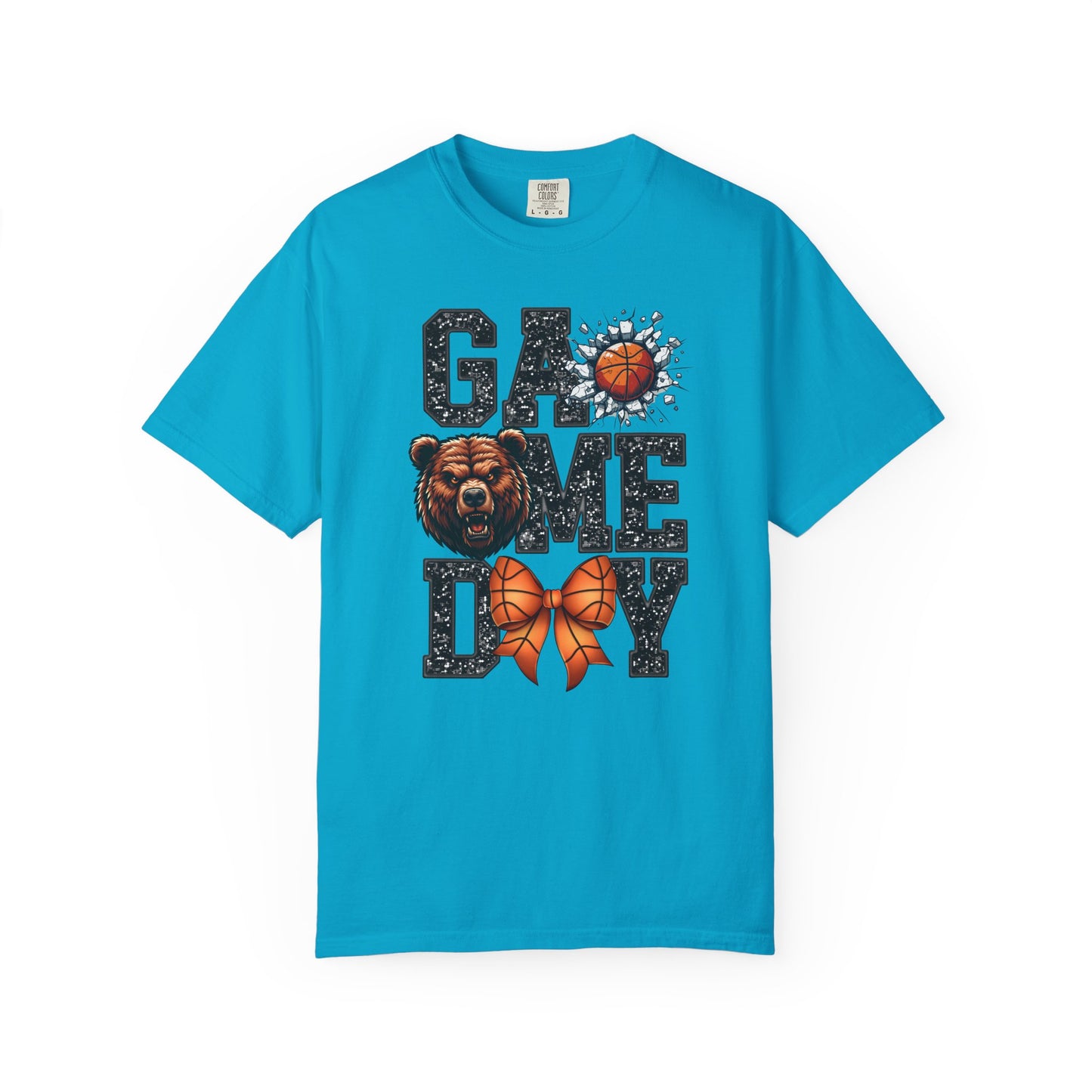 Game Day Basketball Bears Tee • Comfort Colors® 1717