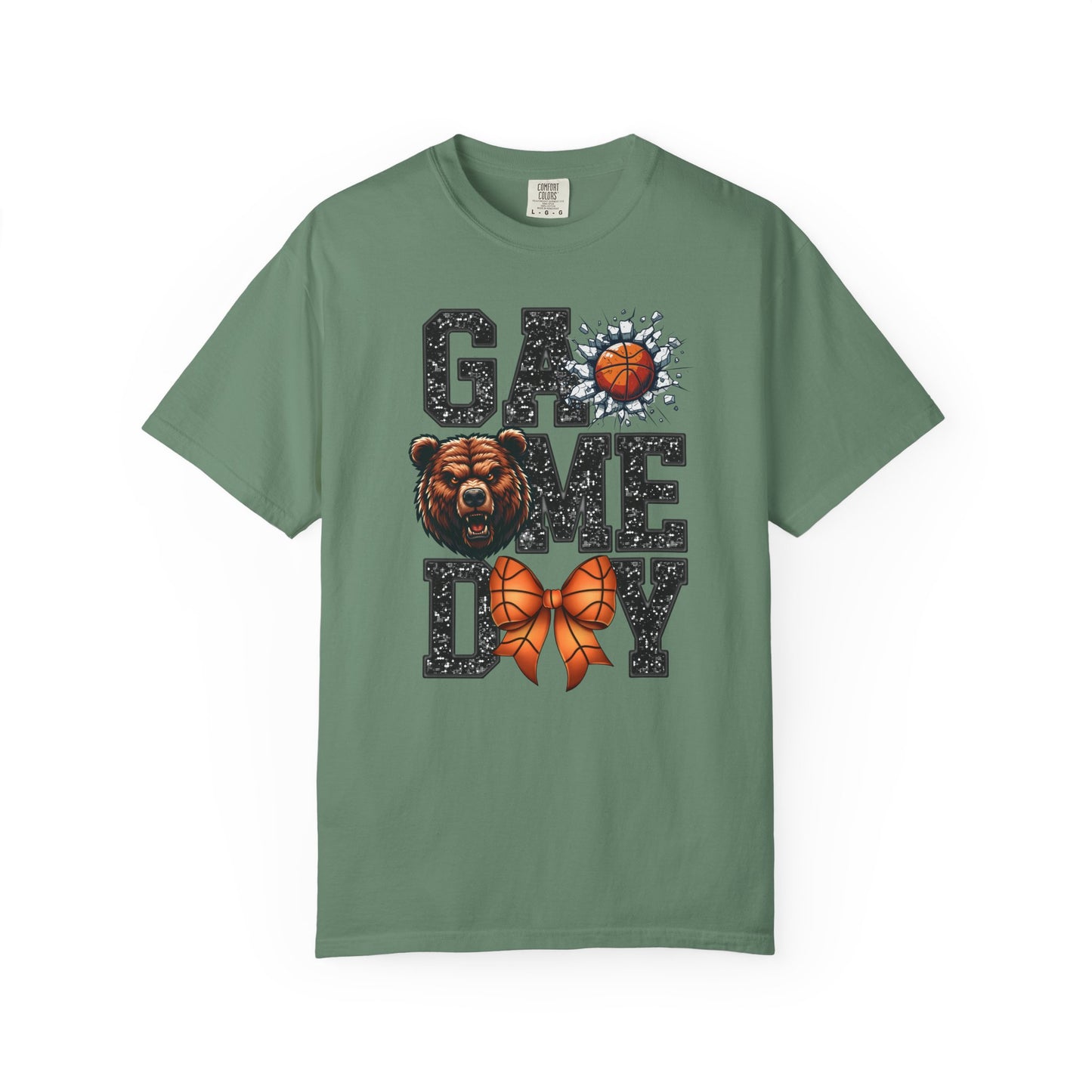 Game Day Basketball Bears Tee • Comfort Colors® 1717