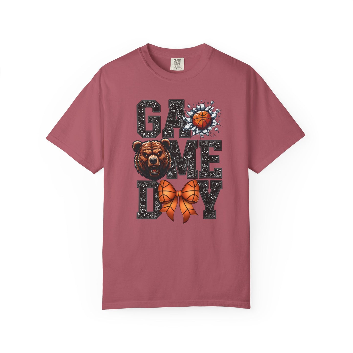 Game Day Basketball Bears Tee • Comfort Colors® 1717