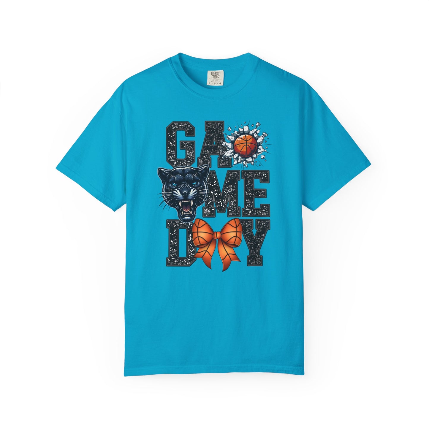 Game Day Basketball Panthers Tee • Comfort Colors® 1717