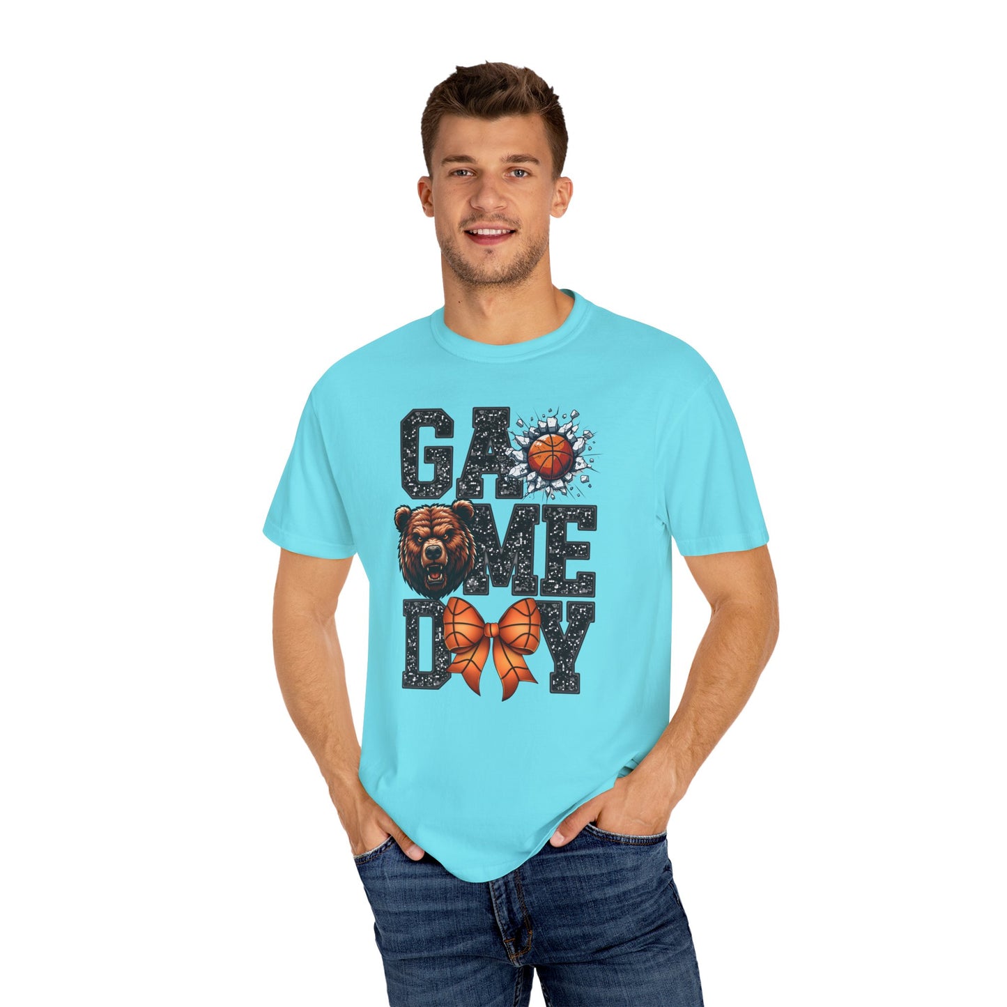 Game Day Basketball Bears Tee • Comfort Colors® 1717