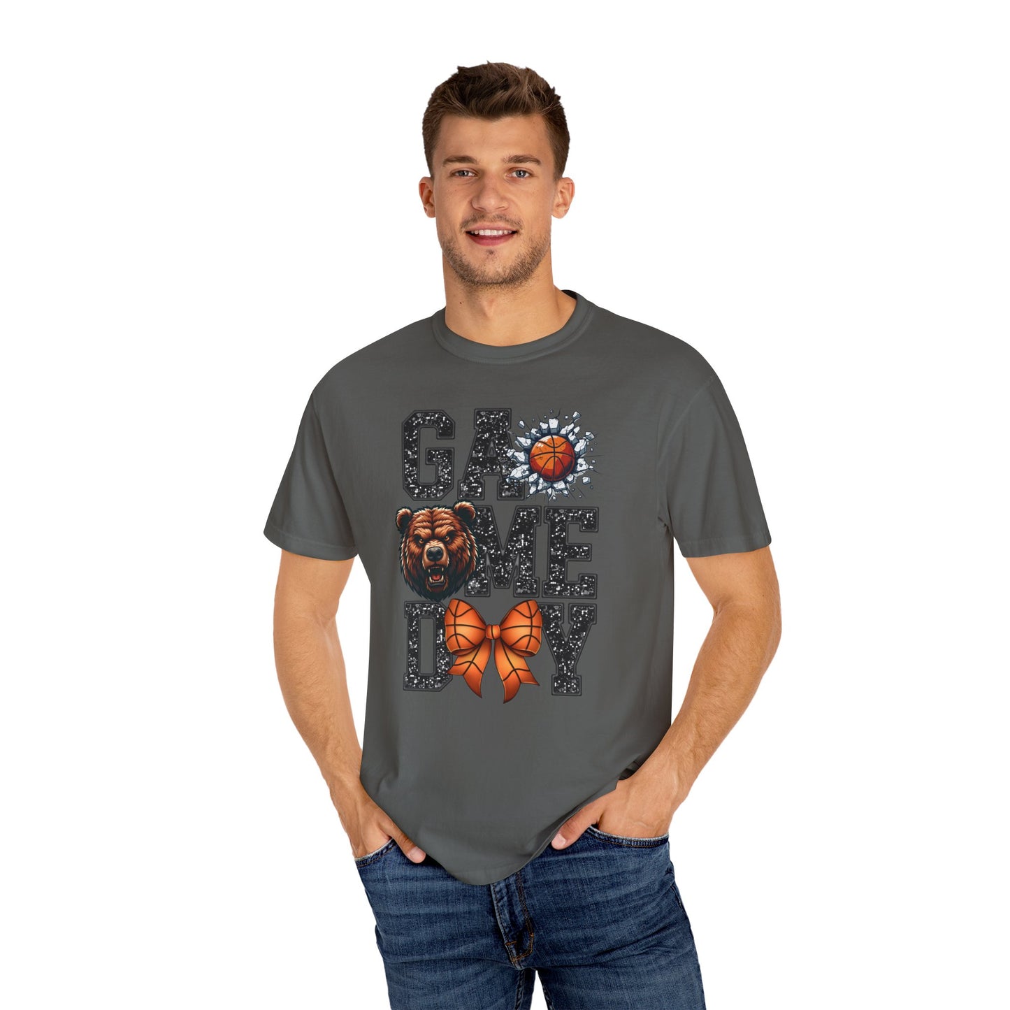 Game Day Basketball Bears Tee • Comfort Colors® 1717