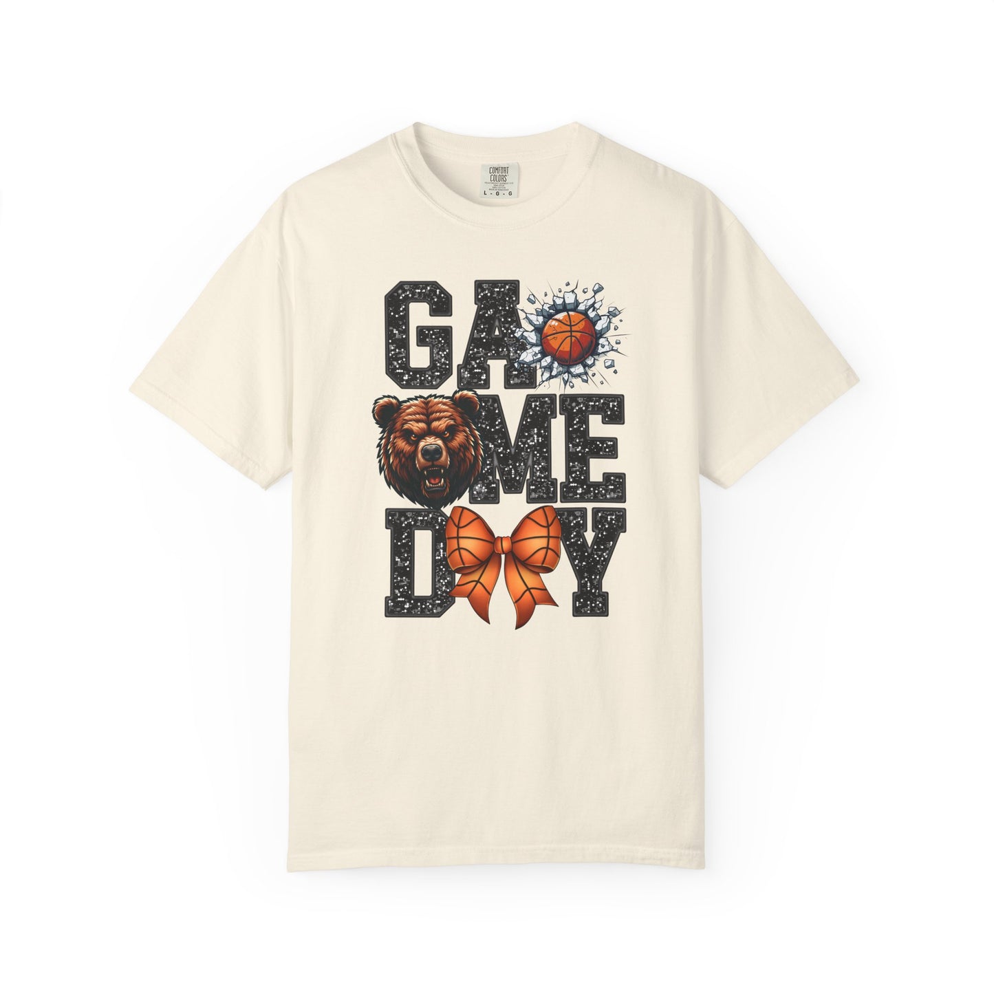 Game Day Basketball Bears Tee • Comfort Colors® 1717